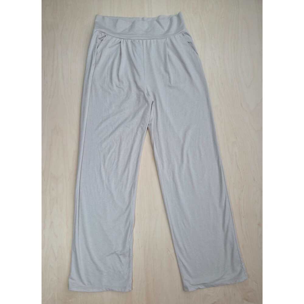 Vuori Lux At Ease Straight Trouser Pant Lightweight VW4068 Beige Oatmeal Size L